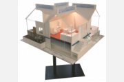 Maquette de maison inondable
