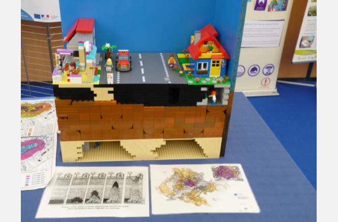 Maquette sur les mouvements de terrain