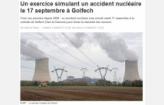 Sensibilisation au risque nucléaire à travers la participation  à un exercice de sûreté nucléaire à Golfech 