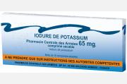 Campagne de distribution de comprimés d'iode
