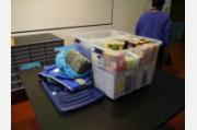 Préparation d'un centre d'accueil et d'hébergement d'urgence à la Ville de Nantes