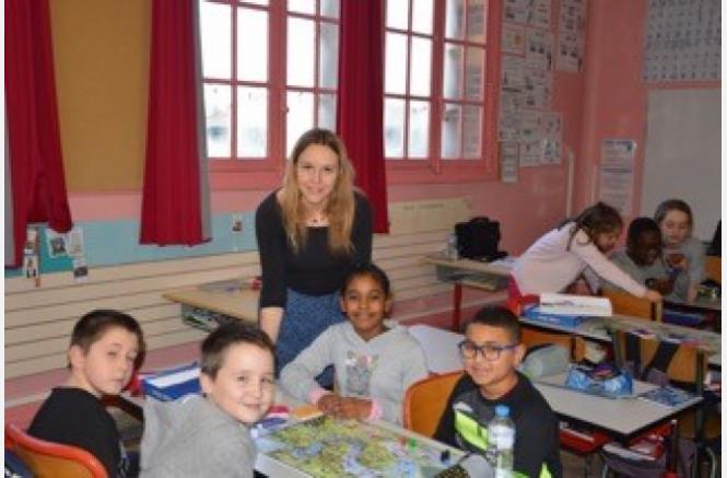 Sensibilisation des scolaires autour du jeu « Crue et d’eau »