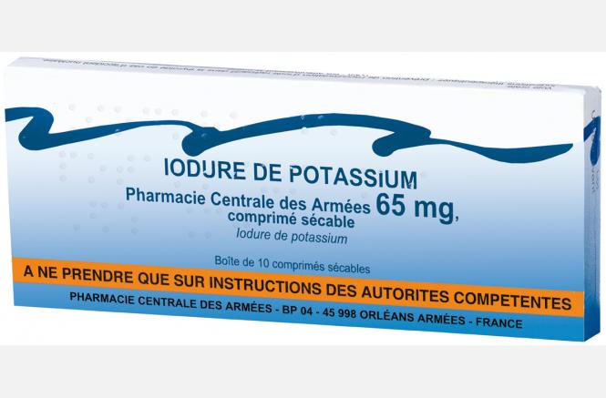 Campagne de distribution de comprimés d'iode