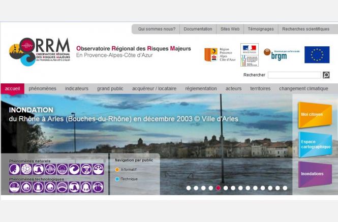 Observatoire Régional des Risques Majeurs en PACA