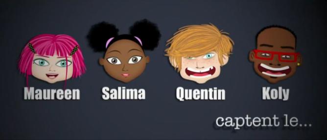 Maureen, Salima, Quentin et Koly captent la ... 